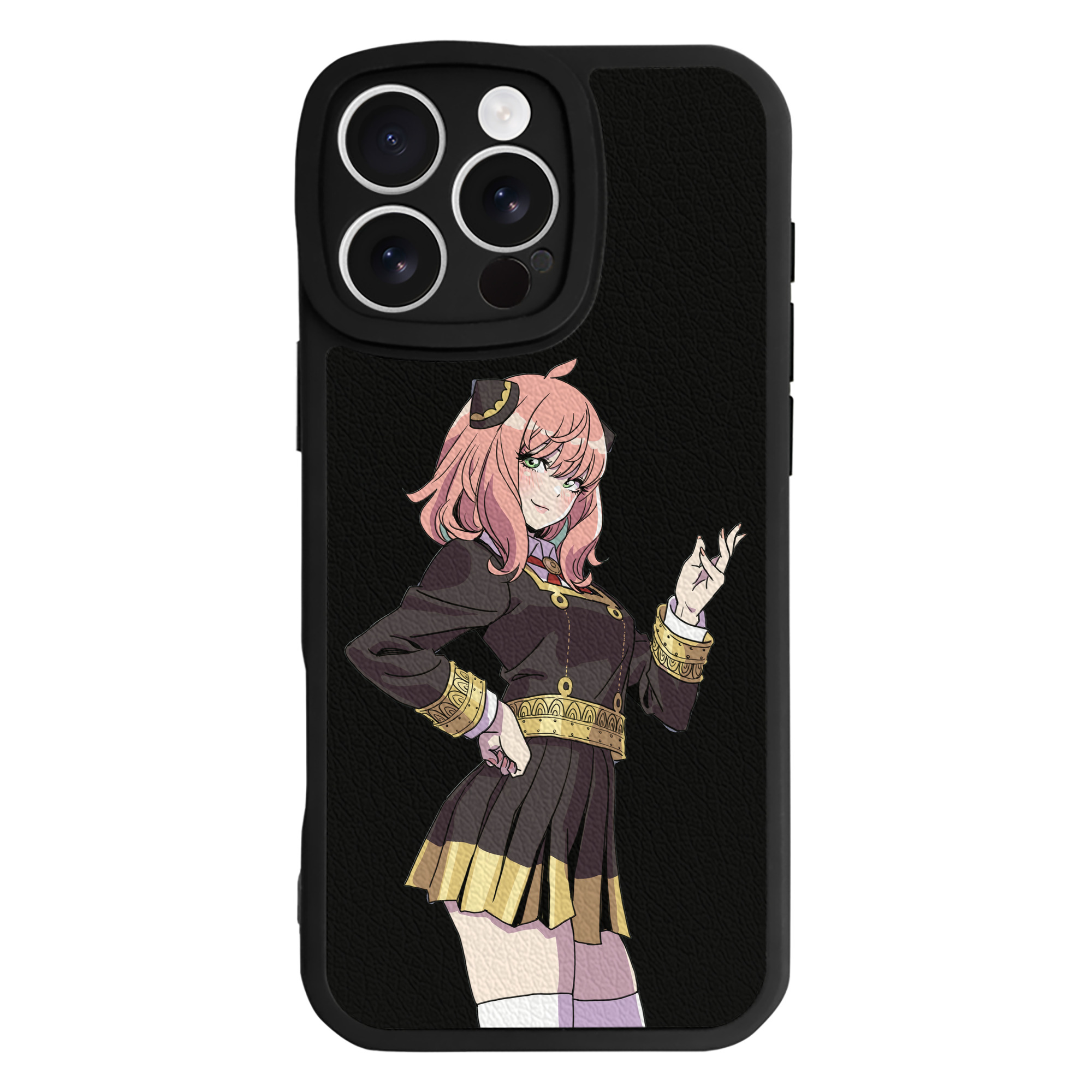 （画像用） SPY×FAMILY间谍家家酒 【iPhone 16シリーズ対応】シリコンスマホケース（レザー調） 材質：シリコン
